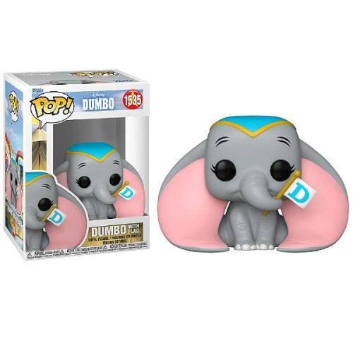 Funko Pop Dumbo With Flag-Disney Dumbo-1535