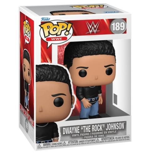 Funko Pop Dwayne "The Rock" Johnson Sports WWE #189 - Produto Original