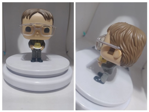 Funko Pop Dwight Schrute (óculos Quebrado E Sem Caixa) - The Office - #1004
