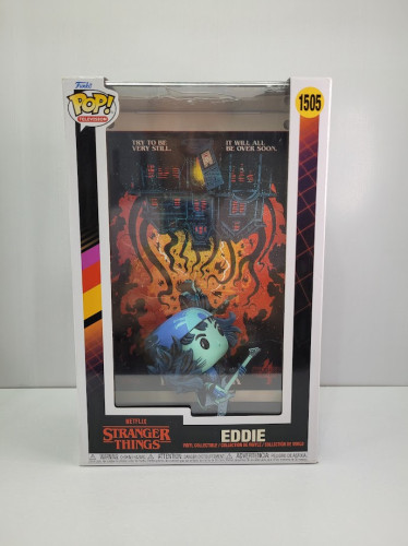 Funko Pop Eddie Comic Cover-Stranger Things-1505