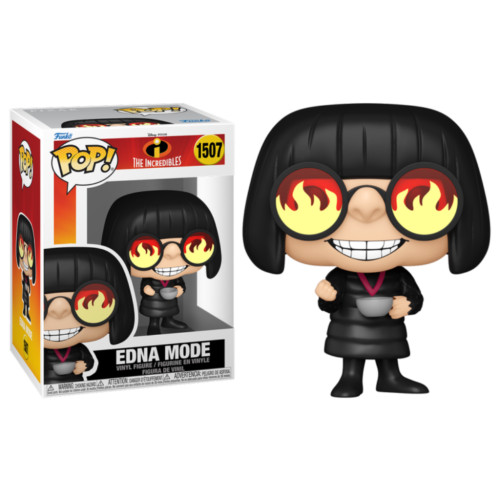 Funko Pop Edna Mode Disney The Incredibles #1507 - Produto Original