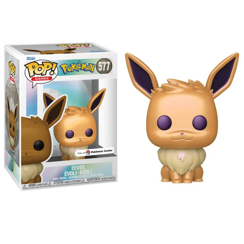 Funko Pop Eevee Pokémon Center Exclusivo Pokemon #577 - Produto Original