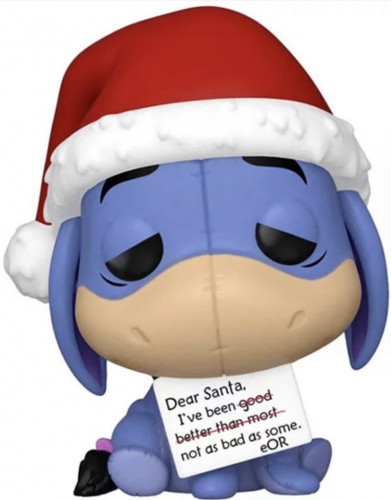 Funko Pop Eeyore - Bisonho - Christmas - Disney Winnie The Pooh - #1129
