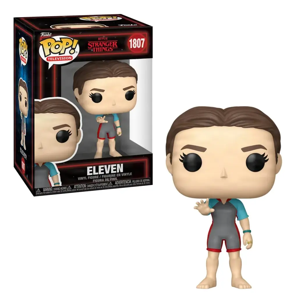 Funko Pop Eleven Stranger Things T5 Onze Roupa Mergulho 1807 Television Stranger Things #1807 - Produto Original