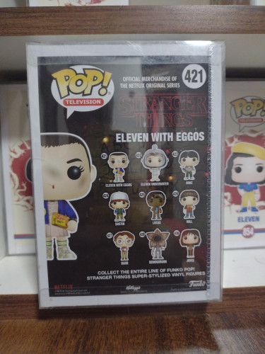 Funko Pop Eleven with Eggos 421 CHASE - Stranger Things - #421
