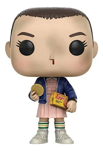 Funko Pop Eleven with eggos (sem caixa e sem base)-Stranger Things-421