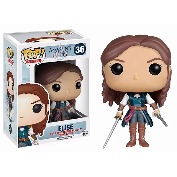Funko Pop Elise Assassin's Creed Unity #36 - Produto Original