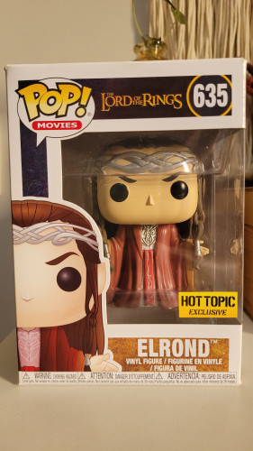 Funko Pop Elrond - O Senhor Dos Anéis The Lord Of The Rings #635 - Produto Original