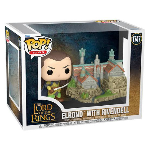 Funko Pop Elrond With Revendell Lord Of The Rings #1747 - Produto Original