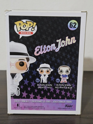 Funko Pop Elton John 62 Greatest Hits - POP Rocks - #62