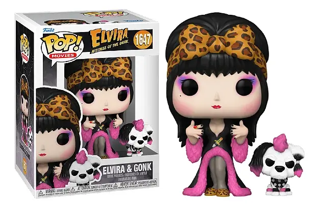 Funko Pop Elvira E Gonk #1647 Elvira-Elvira: A Rainha Das Trevas-2020