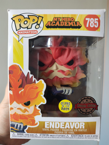 Funko Pop Endeavor Glow Chase #785 My Hero Academia #785 - Produto Original