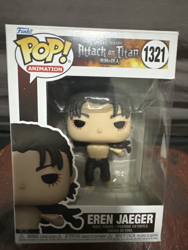 Funko Pop Eren Jaeger Attack On Titan: Shigeki No Kyojin #1321 - Produto Original