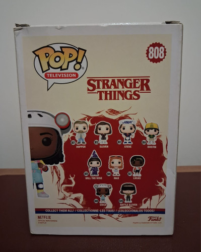 Funko Pop Erica 808 - Caixa Com Detalhes - Usado - Stranger Things