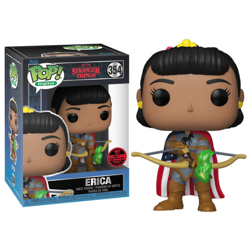 Funko Pop Nft Erica Sinclair 5000 Pcs Stranger Things #354 - Produto Original