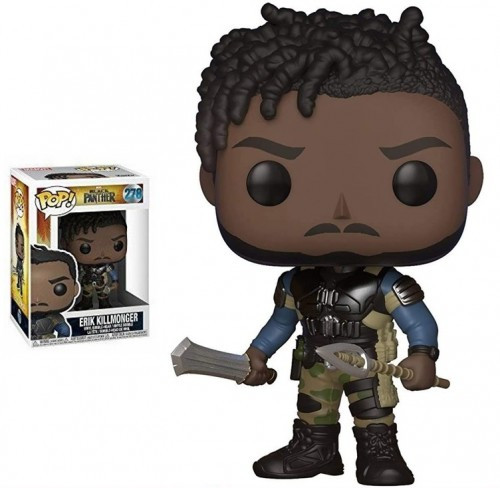 Funko Pop Erik Killmonger (caixa desbotada) - Black Panther - #278