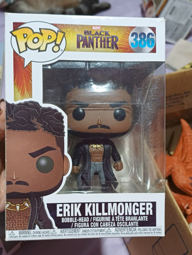 Funko Pop Erik Killmonger-Black Panther-386