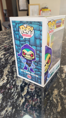 Funko Pop Esqueleto - Skeletor Battle - Masters Of The Universe - #563