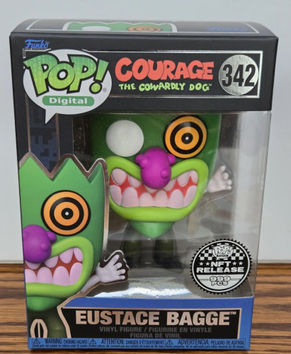 Funko Pop Eustace Bagge NFT-Courage The Cowardly Dog-342