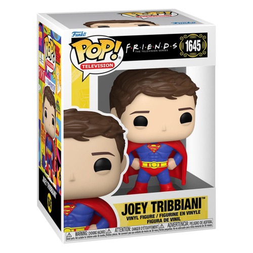 Funko Pop Friends - Joey Tribbiani In Superman Costume 1645 - Friends - #1645