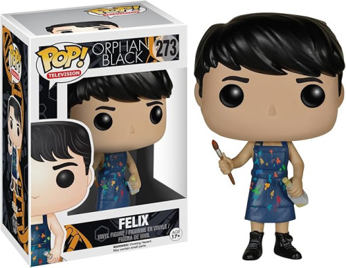 Funko Pop Felix (caixa danificada) Orphan Black #273 - Produto Original