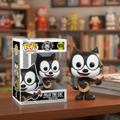 Funko Pop Felix The Cat Felix The Cat #1616 - Produto Original