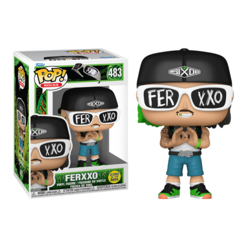 Funko Pop Ferxxo Glow In The Dark Rocks #483 - Produto Original
