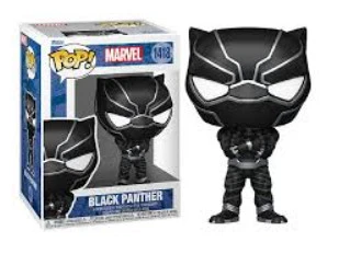 Funko Pop Filme - Marvel: Wakanda - Black Panther #1418 - FUNKO POP  #1418