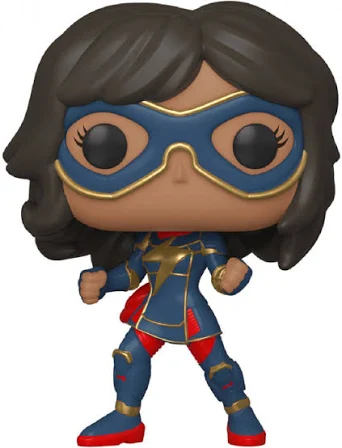 Funko Pop Filmes-  Marvel: Ms.marvel - Kamala Khan # 631 Gamer Verse - Marvel Avengers - #631