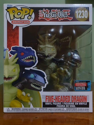 Funko Pop Five-headed Dragon - Yu-Gi-Oh! - #1230