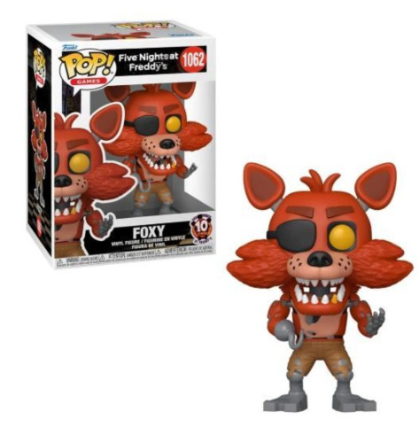 Funko Pop Five Nights At Freddy's 1062 - Foxy-Five Nights At Freddy's-1062