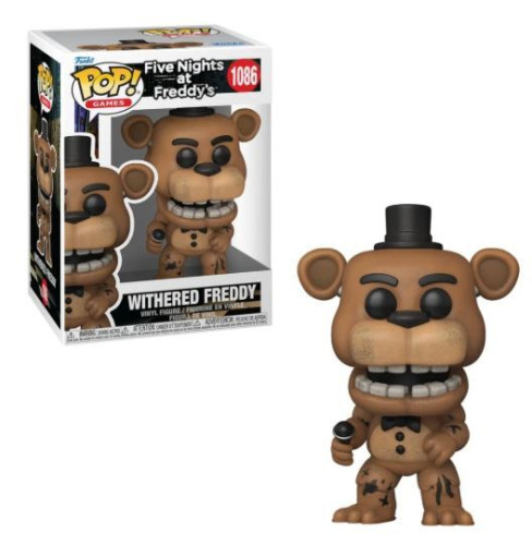 Funko Pop Five Nights At Freddy's 1086 - Withered Freddy-Five Nights At Freddy's-1086