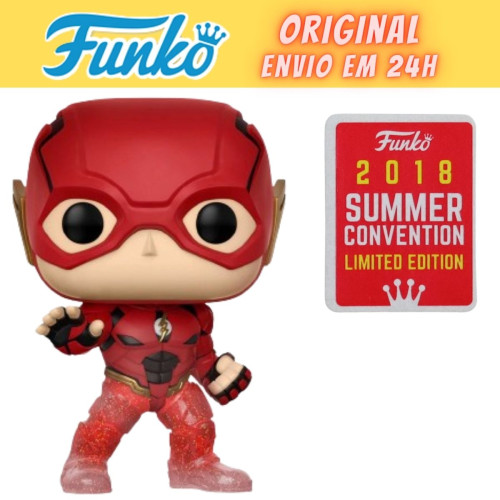 Funko Pop Flash - Exclusivo 2018 Summer Convention - Justice League - #208