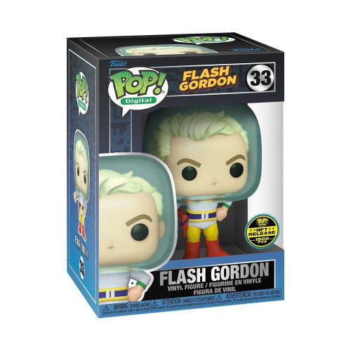 Funko Pop Flash Gordon NFT Release 1900 pcs Flash Gordon #33 - Produto Original