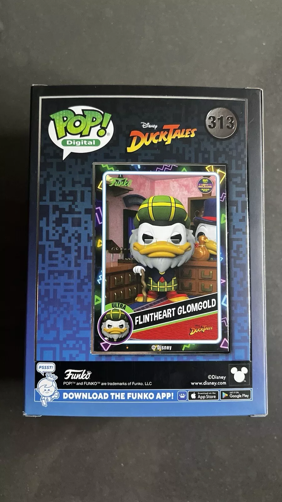 Funko Pop Flintheart Glomgold Nft - DuckTales - #313