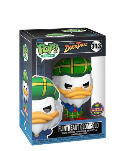 Funko Pop Flintheart Glomgold Nft Release (5000 Pcs) DuckTales #313 - Produto Original
