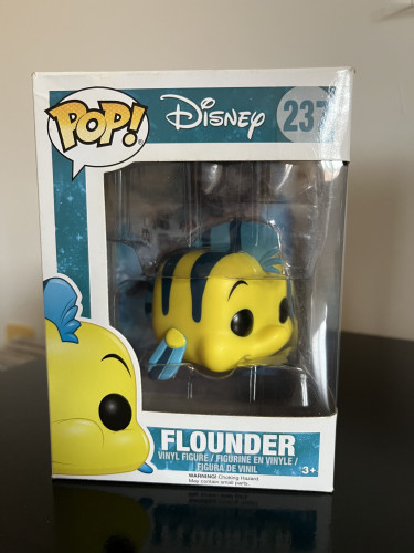 Funko Pop Flounder (Linguado) A Pequena Sereia #237 - Produto Original