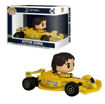 Funko Pop Formula 1 - 314 Ayrton Senna ( Carro Lotus ) Fórmula 1 #314 - Produto Original