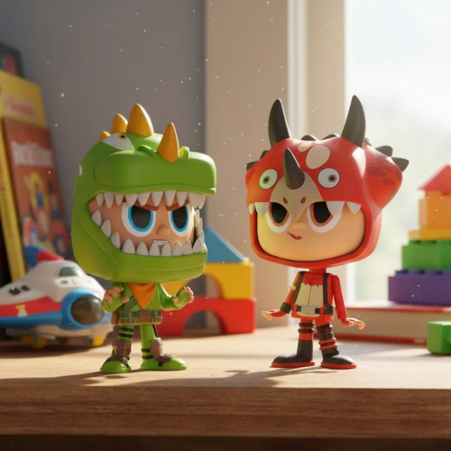 Funko Pop Fortnite - Rex & Tricera Ops - VYNL - #1