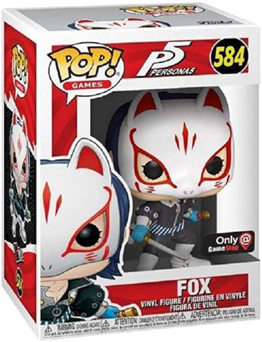 Funko Pop Fox Gamestop Persona 5 #584 - Produto Original