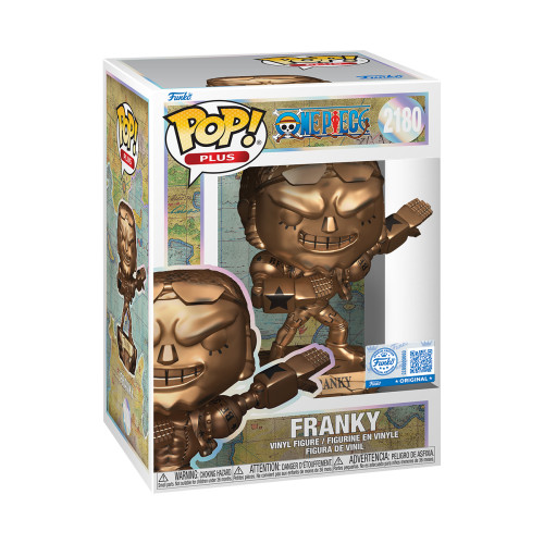Funko Pop Franky Bronze Statue Exclusivo One Piece #2180 - Produto Original