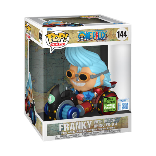 Funko Pop Franky with Black Rhino FR-U 4 Spring Con Exclusivo-One Piece-144