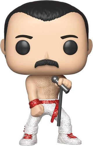 Funko Pop Freddie Mercury Diamond Exclusivo (sem base e sem caixa) Queen Freddie Mercury #97 - Produto Original