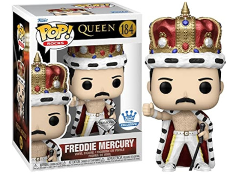 Funko Pop Freddie Mercury Diamond Funko Shop Exclusive-Queen-184
