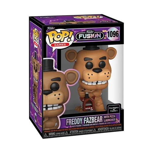 Funko Pop Freddy Fazbear With Pizza Launcher-Funko Fusion-1096