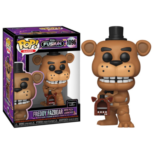Funko Pop Freddy Fazbear With Pizza Launcher Five Nights At Freddy's #1096 - Produto Original