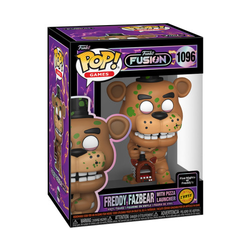 Funko Pop Freddy Fazbear with Pizza Launcher Chase - Funko Fusion Five Nights At Freddy's #1096 - Produto Original