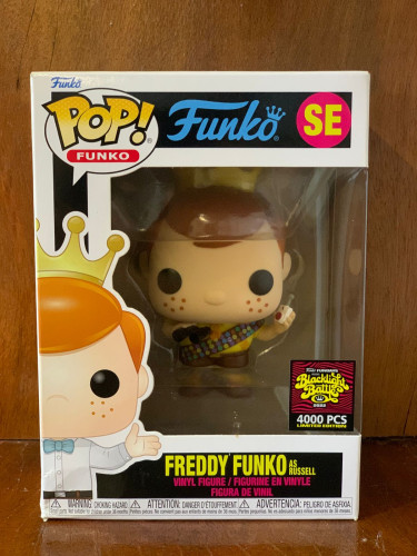 Funko Pop Freddy Funko As Russell Fundays 2022 LE4000 Blacklight SE Original-Disney / Pixar-1