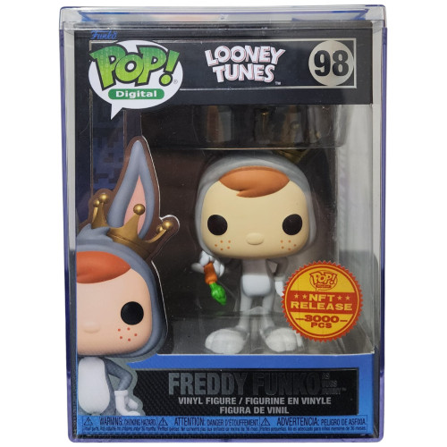 Funko Pop Freddy Funko as Bugs Bunny 3000 unidades - Looney Tunes Digital NFT ### #98 - Produto Original