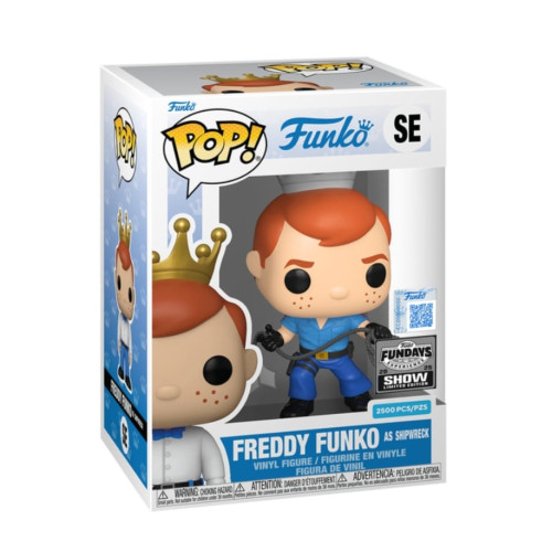 Funko Pop Freddy Funko as Shipwreck 2025 Fundays Limited Edition (2500 PCs)-Funko-00